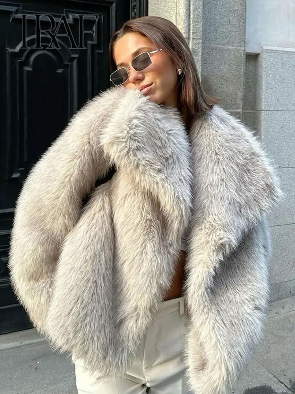 Faux Fur Jas