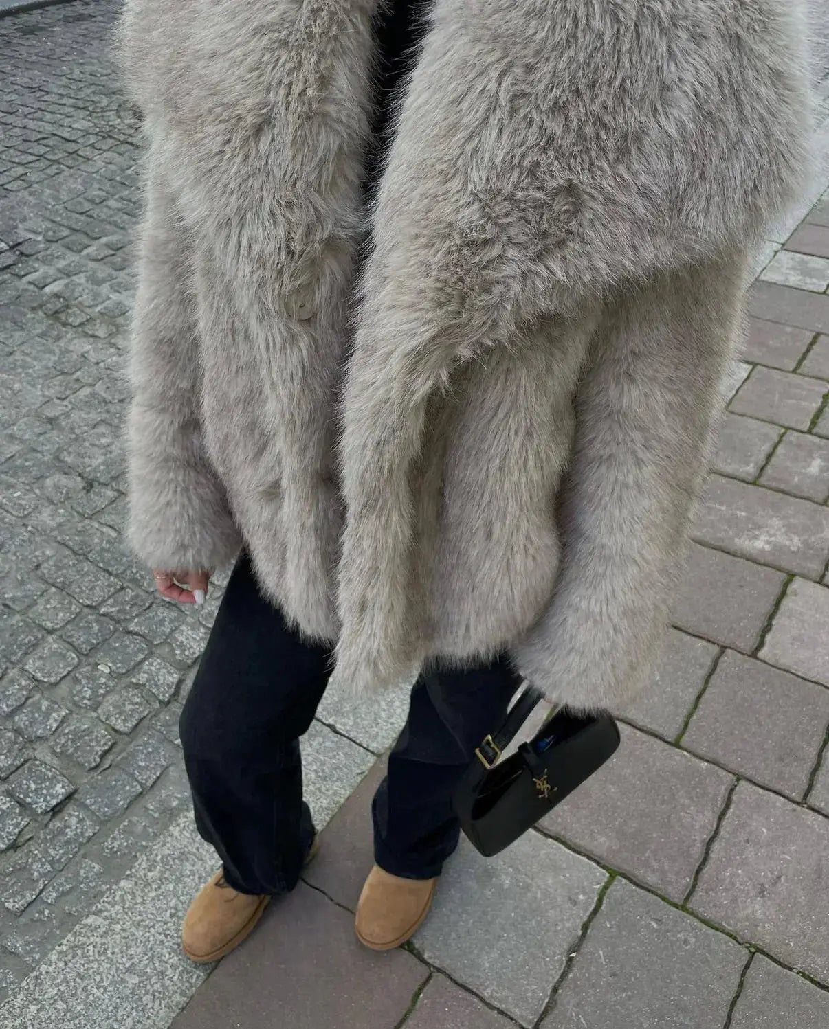 Faux Fur Jas