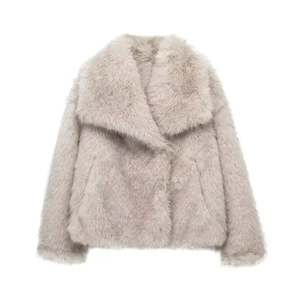 Faux Fur Jas